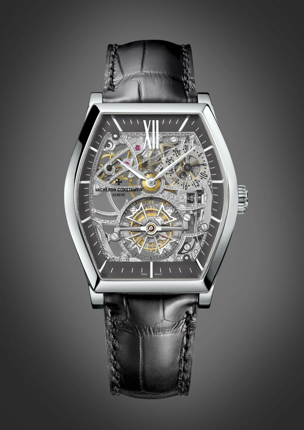 【瑞士】江诗丹顿（Vacheron Constantin）
Malte马耳他系列镂雕陀飞轮