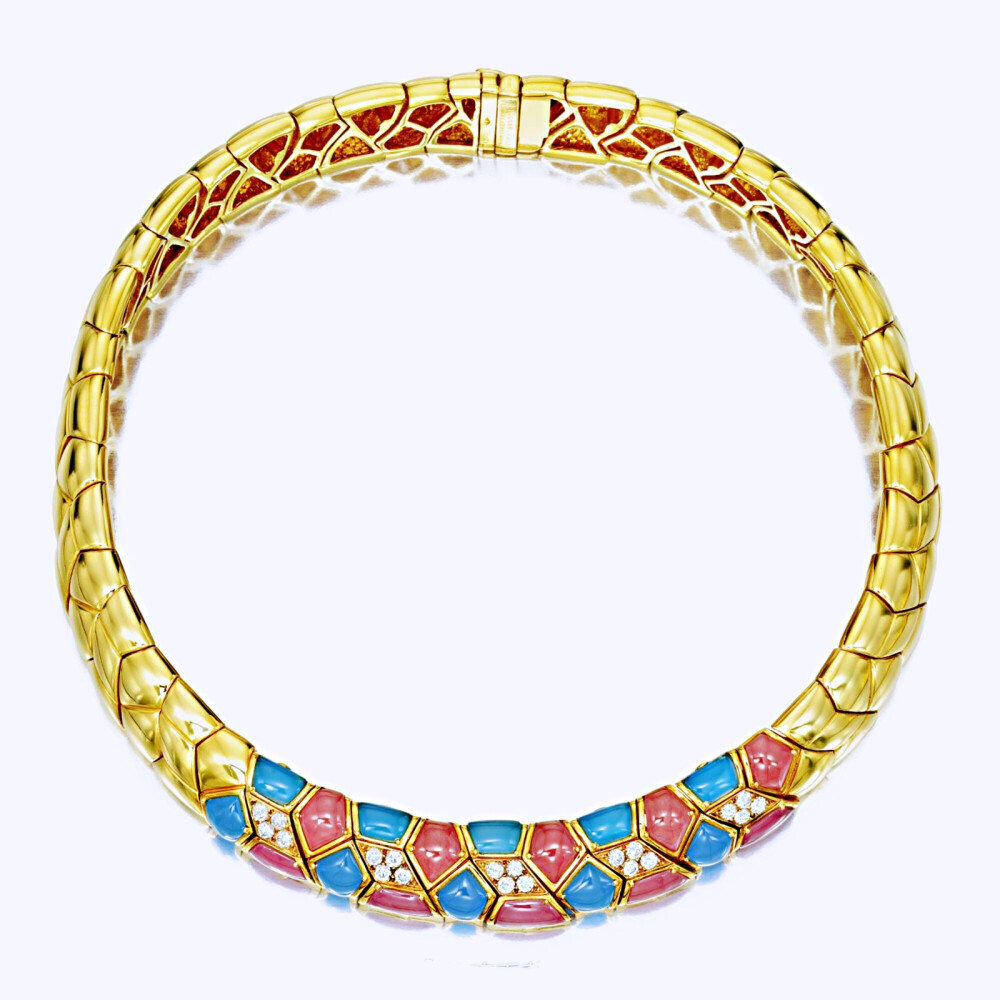 宝格丽 bulgari chocker 项链 