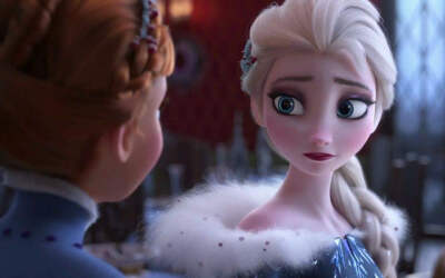 《冰雪奇缘》
Let it go! 随它吧！
有些人值得我融化。
Some people are worth melting for.