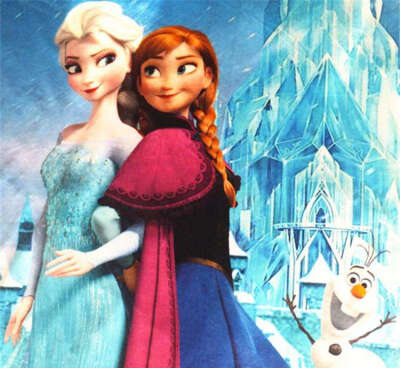 《冰雪奇缘》
Let it go! 随它吧！
有些人值得我融化。
Some people are worth melting for.