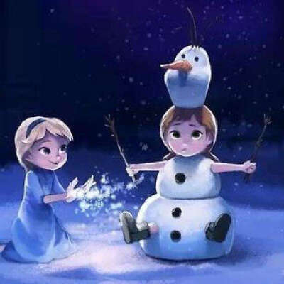 《冰雪奇缘》
Let it go! 随它吧！
有些人值得我融化。
Some people are worth melting for.