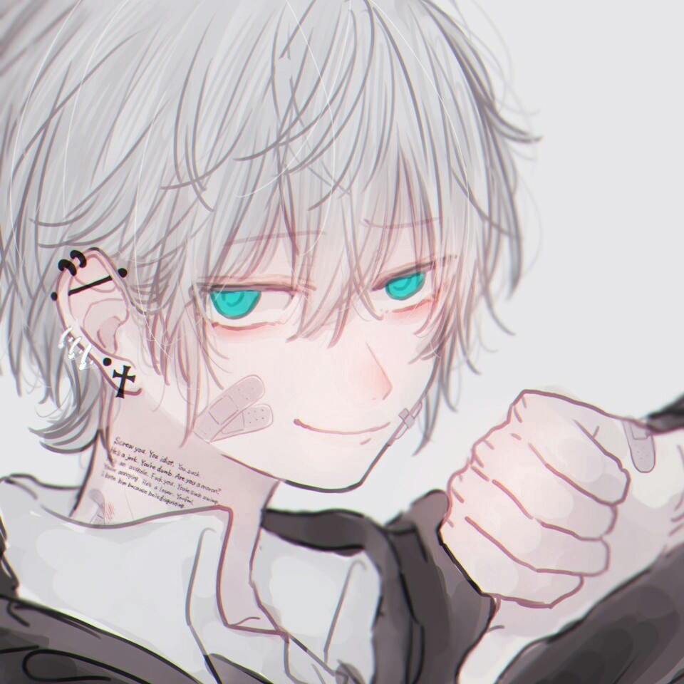 动漫男头二转注明