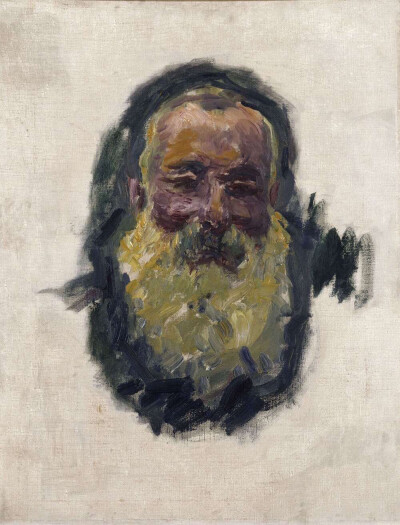 《莫奈自画像》，Claude Monet
克劳德·莫奈（1840-1926）是法国印象派的代表人物和创始人之一，他在1862年加入瑞士艺术家 Charles Gleyre 的画室，与同时期的雷诺阿、巴齐耶、西斯莱等画家创造出一种新的绘画技法—…