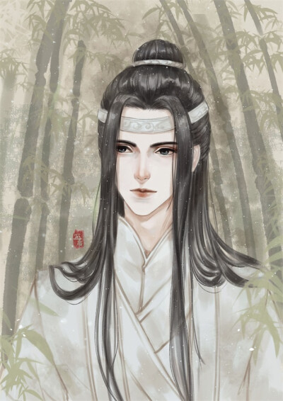 【魔道祖师】蓝忘机 作者：苒辰