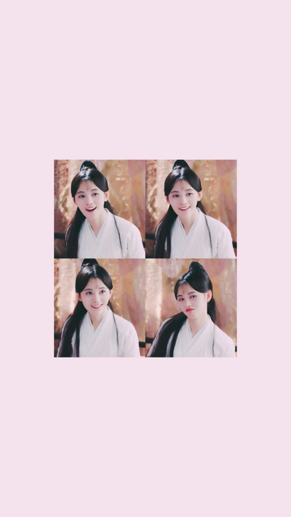 #鞠婧祎#三格壁纸