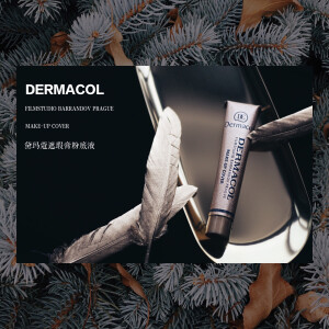 ►Dermacol黛玛蔻遮瑕膏粉底液
（￥150，30g）
►主打功效：遮瑕，超强遮瑕‼️

来自捷克的小众品牌，但这个遮瑕非常出名，就是之前YouTube上很火的那个遮掉纹身视频里面用的。
虽然价格单看上去挺平价的，但作为粉底液来说很小只，所以实际定位应该是和一线大牌比肩。
我这只是210号自然白色，用在眼下遮黑眼圈的，会比本身肤色深（如果想做粉底建议选207或者208，但会比一般粉底液厚重）
因为遮瑕力是非常强的，遮痘印斑点疤痕很OK
过年回家见家长遮纹身也可以考虑安排一下。
#天天开新##你茶尝百草#