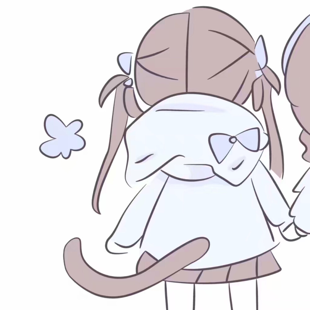 二次元闺蜜头像