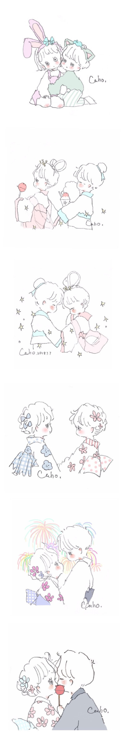 萌化了 (ฅ́˘ฅ̀)♡ ins：caho0811 ​​​​