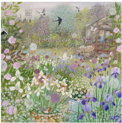 来自画家 Lucy Grossmith 画笔下的田园四季 | www.heart-to-art.com