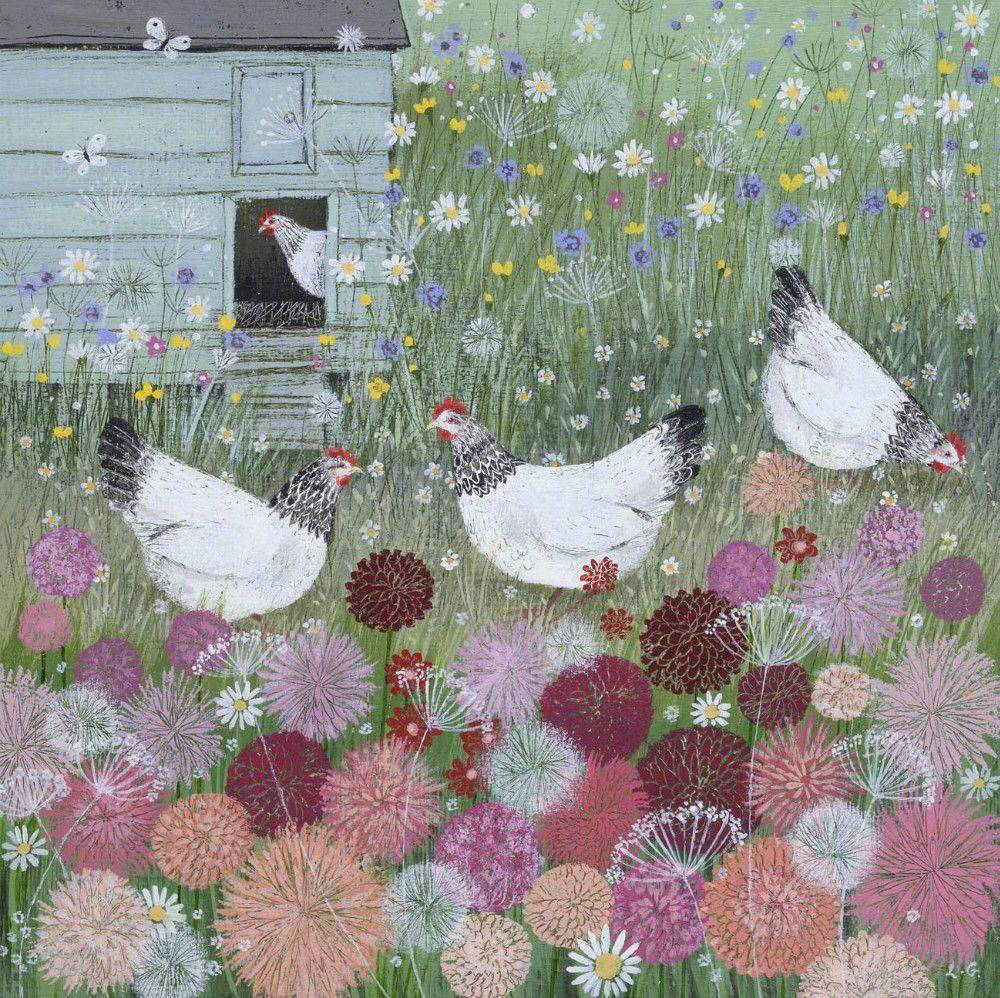 来自画家 Lucy Grossmith 画笔下的田园四季 | www.heart-to-art.com