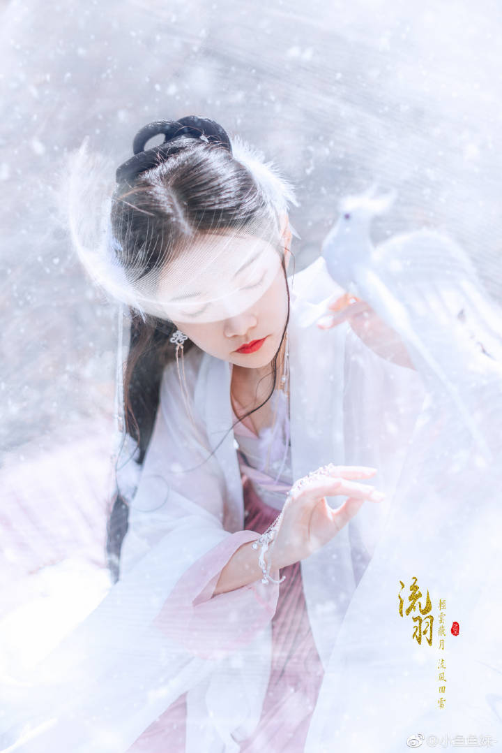 轻云蔽月，流风回雪，
洛水知我缱绻。
摄影/妆造：@小鱼鱼妹-
出镜：@爱礼丝-
服装：@汉宫秋原创设计 大袖@芥子记汉服工作室
#北京约拍##汉服摄影##汉服##汉服写真##旅拍# ​​​