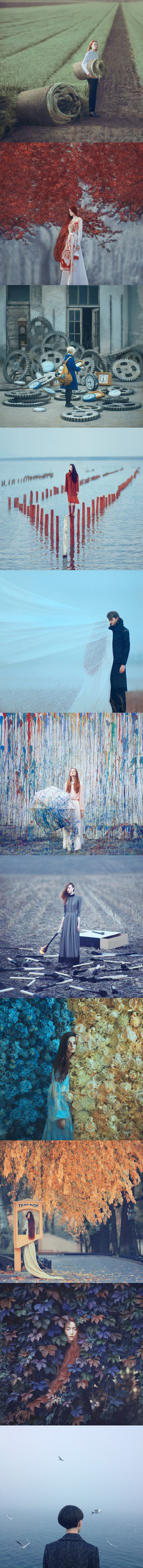 人间童话 | 梦幻现实主义摄影作品（来自：Oleg Oprisco）