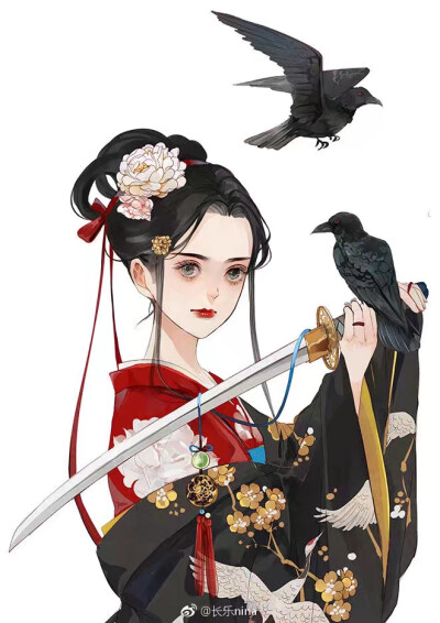 云想衣裳花想容，春风拂槛露华浓。 ​
(作者： 长乐nina ） ​