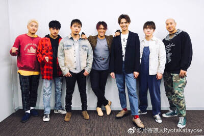 GENERATIONS#数原龙友##片寄凉太##佐野玲於##中务裕太##小森隼##关口mandy##白滨亚岚#