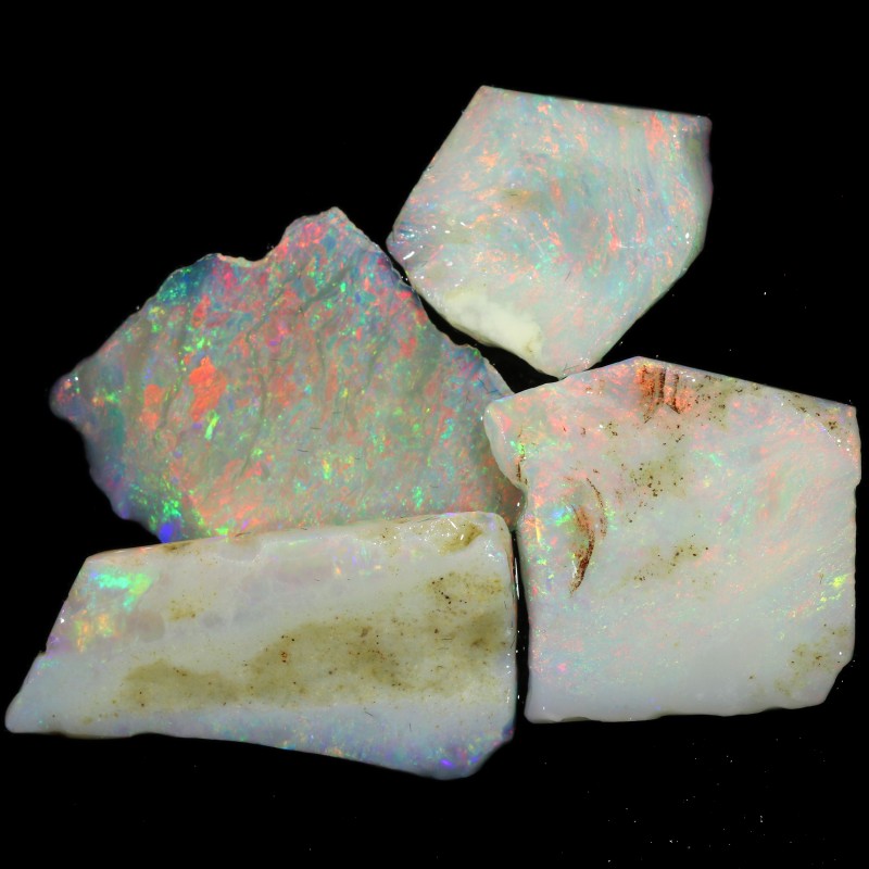 18.45 CTS SLICED ROUGH OPAL FROM COOBER PEDY PARCEL [WC-SAFE172]