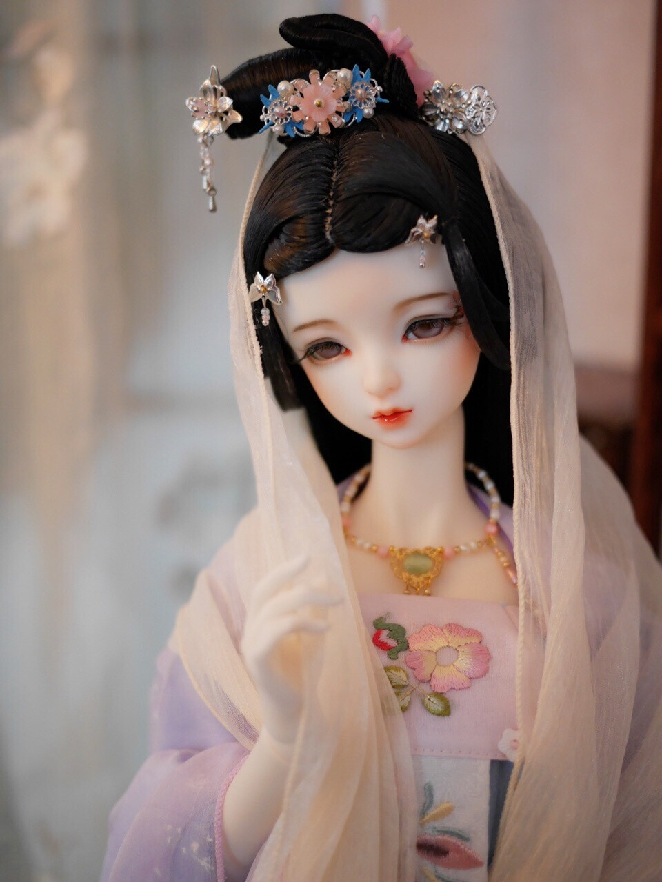 古风美人 SD娃娃 BJD 玩具 人偶 壁纸 萌物