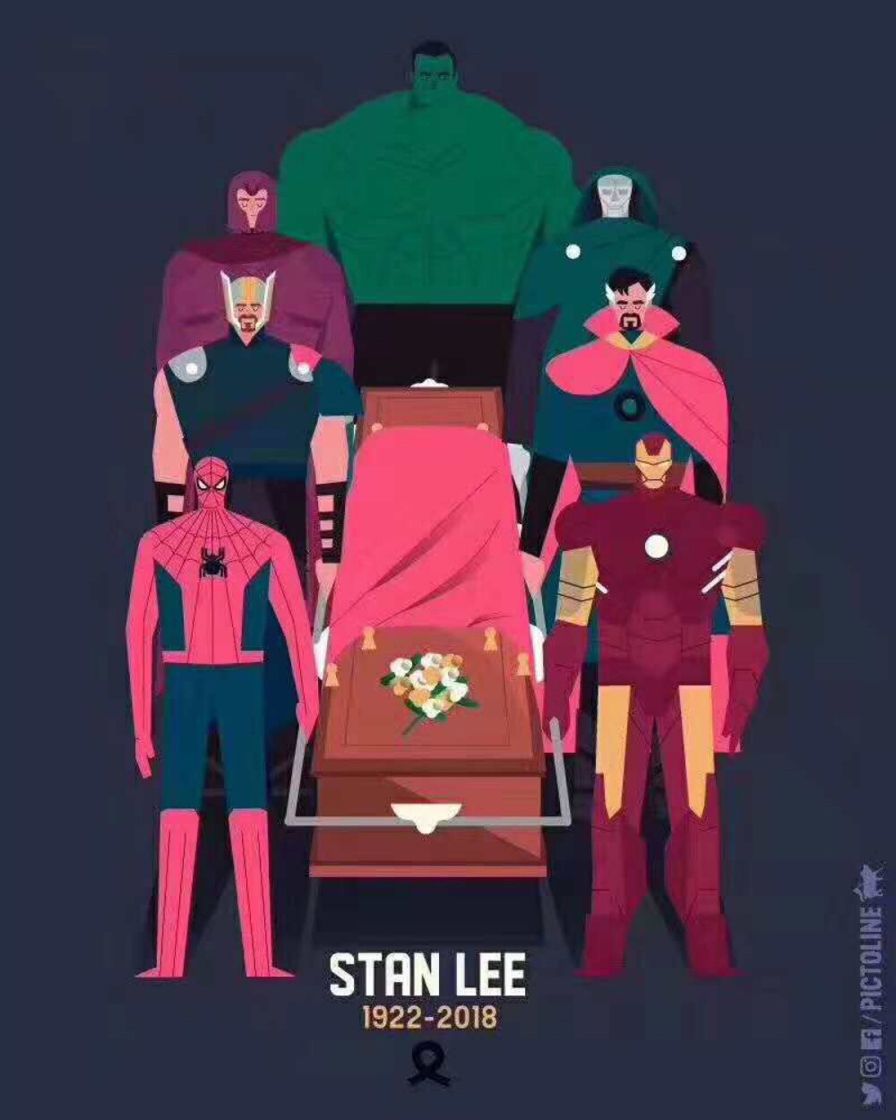 斯坦李 Stan Lee
漫威之父