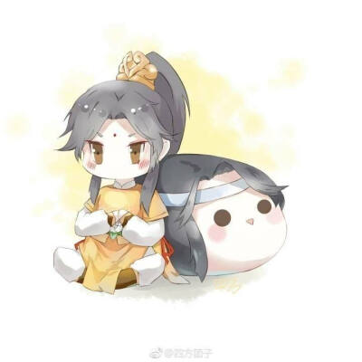 蓝思追。金陵 ＃魔道祖师 傲娇