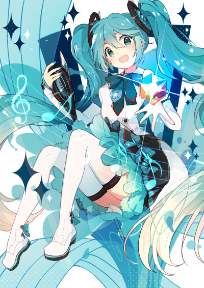 初音未来，miku，镜音连，len，葱蕉，壁纸，锁屏，疯狐，熊猫，中国，v4，漫画，魔法未来，2018雪初音待定形象