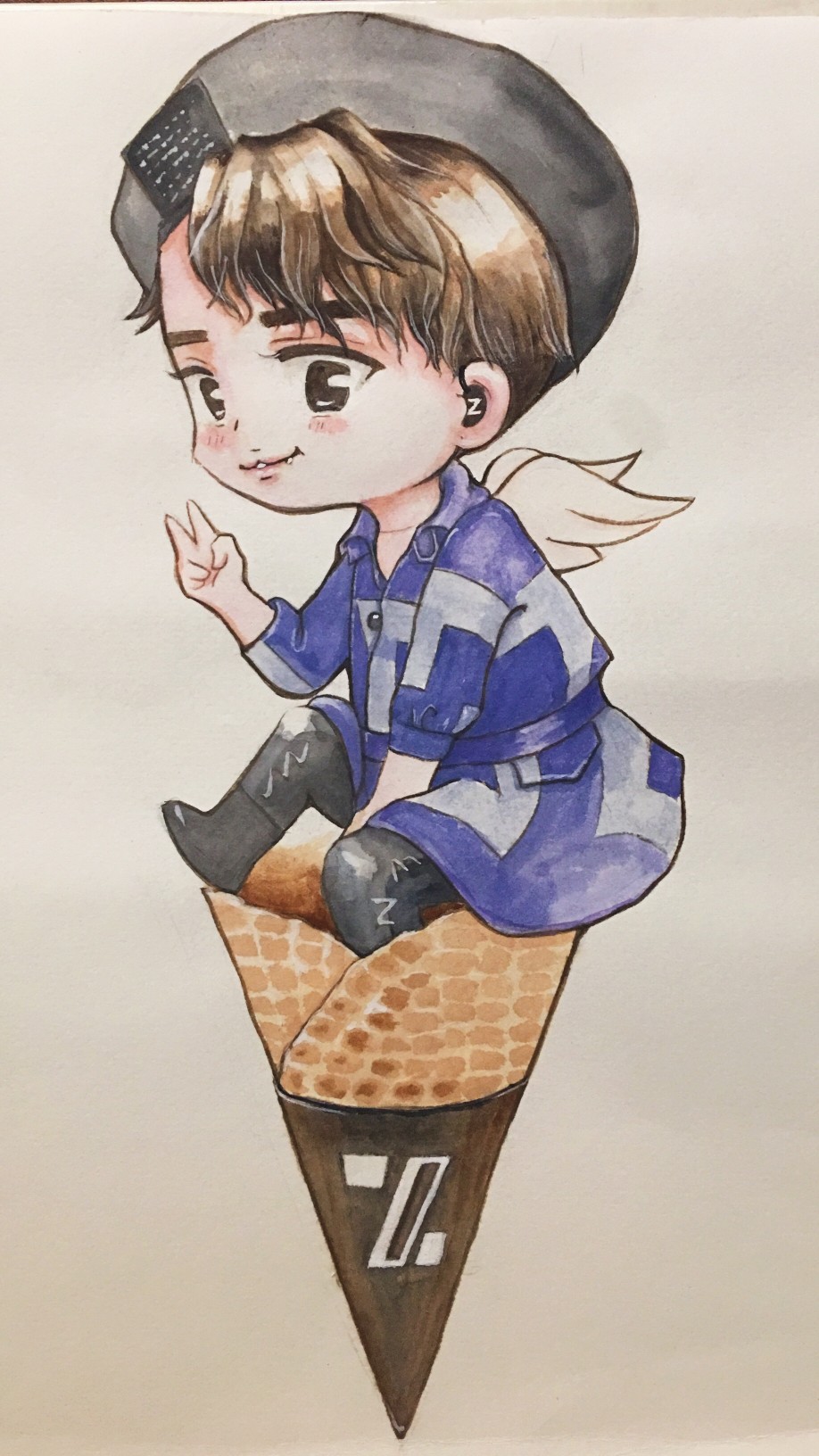 许魏洲 q版洲洲小天使