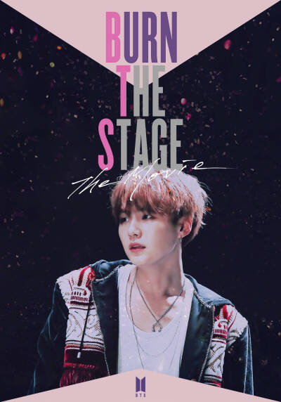 #防弹少年团# burn the stage电影票用图