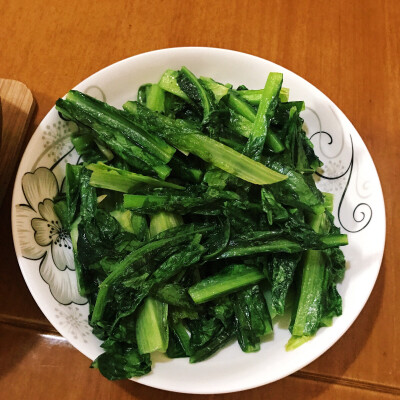 清炒油麦