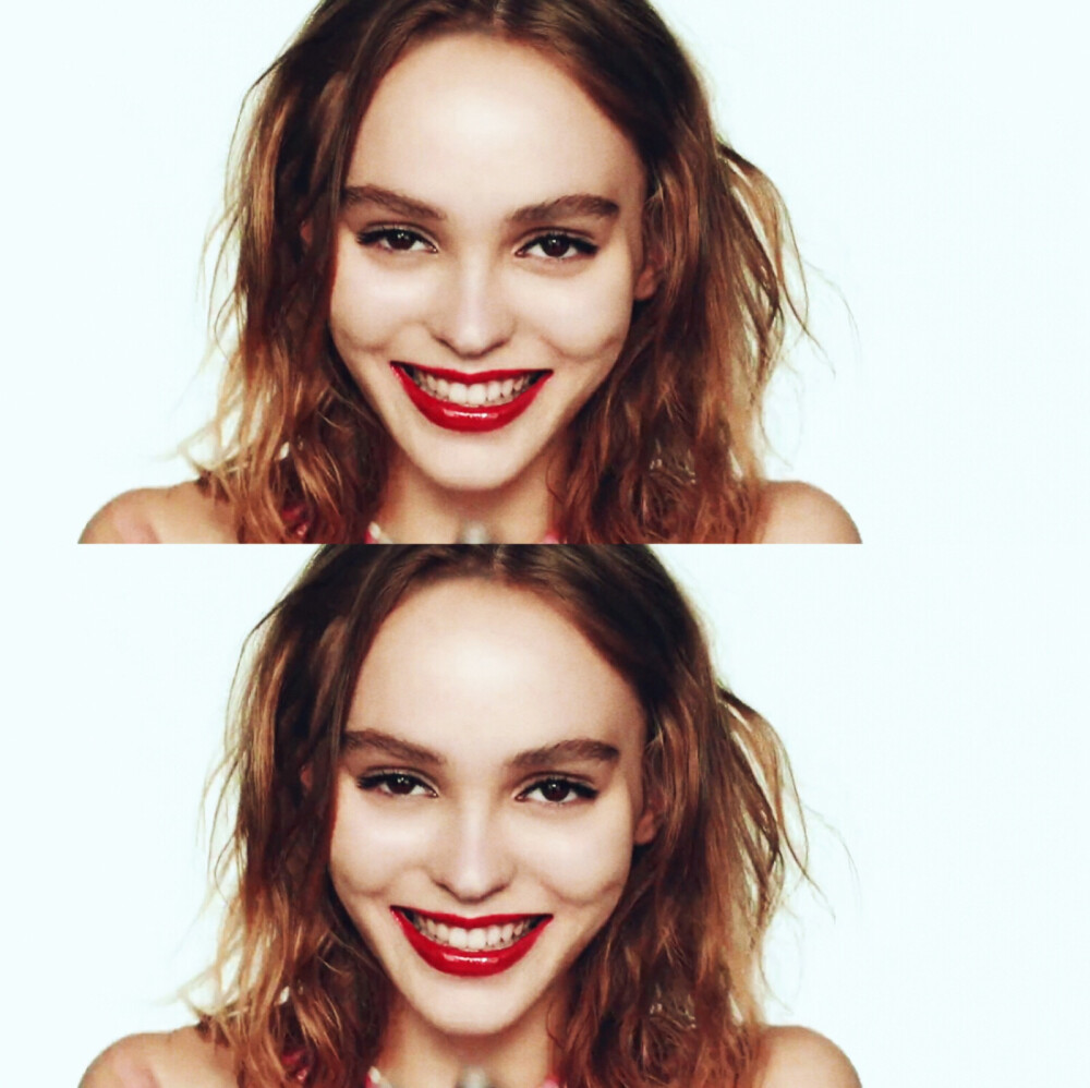 My little princess.
Babydoll.
Lily-Rose Depp.