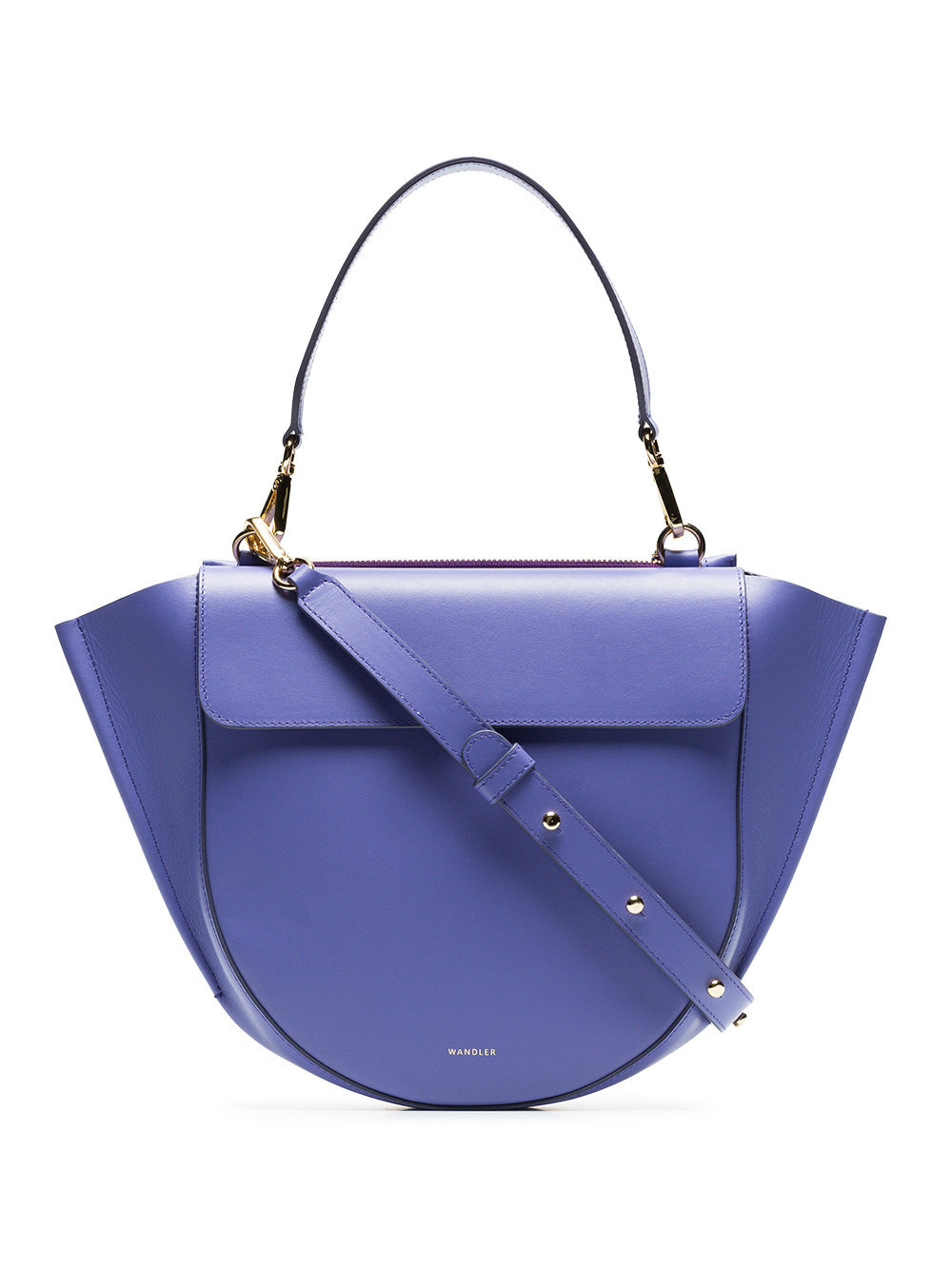 Wandler Hortensia中号铆钉真皮单肩包