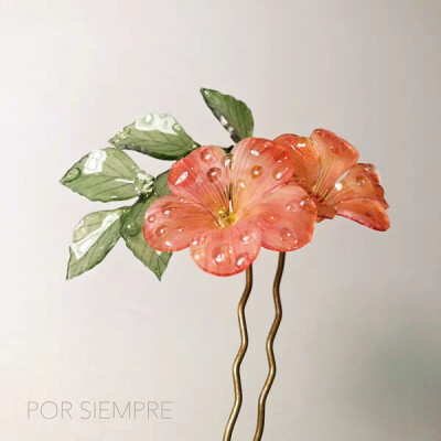 【POR SIEMPRE】[classic accessories] 凌霄花发簪