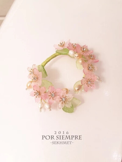 【POR SIEMPRE】重工樱花手镯