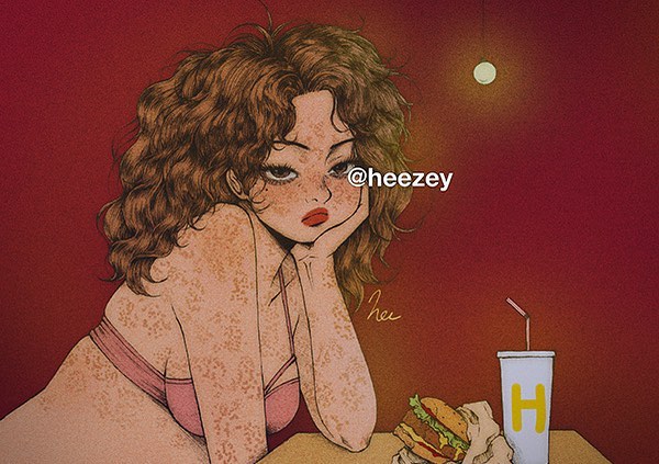 插画师:heezey
ins:heezey
