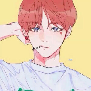 动漫男生头像 二次元 潮