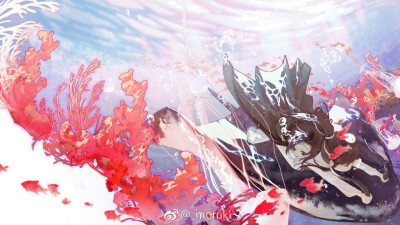 魔道祖师忘羡 画师:moruki