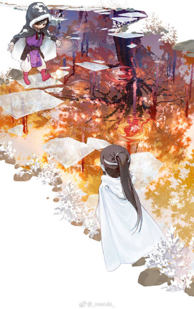 魔道祖师忘羡 画师:moruki