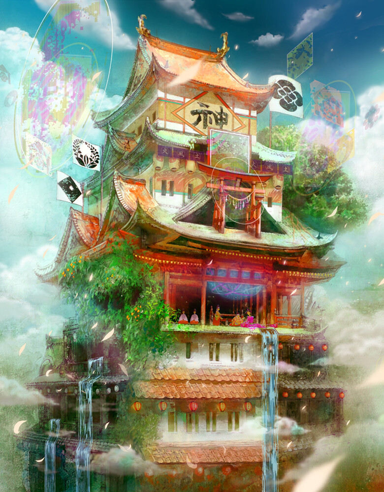 日式神灵宫殿