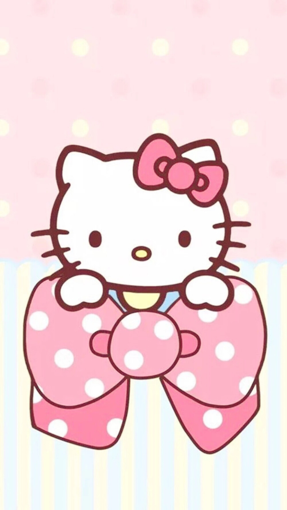 HelloKitty 壁纸 粉色