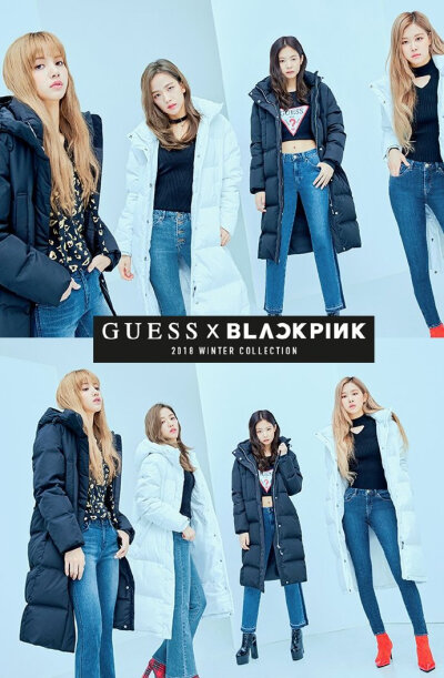 181026 GUESS X BLACKPINK