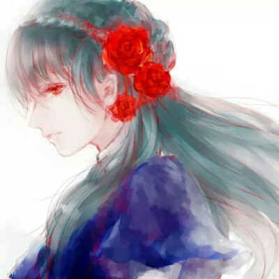 头像，紫，黑，蓝