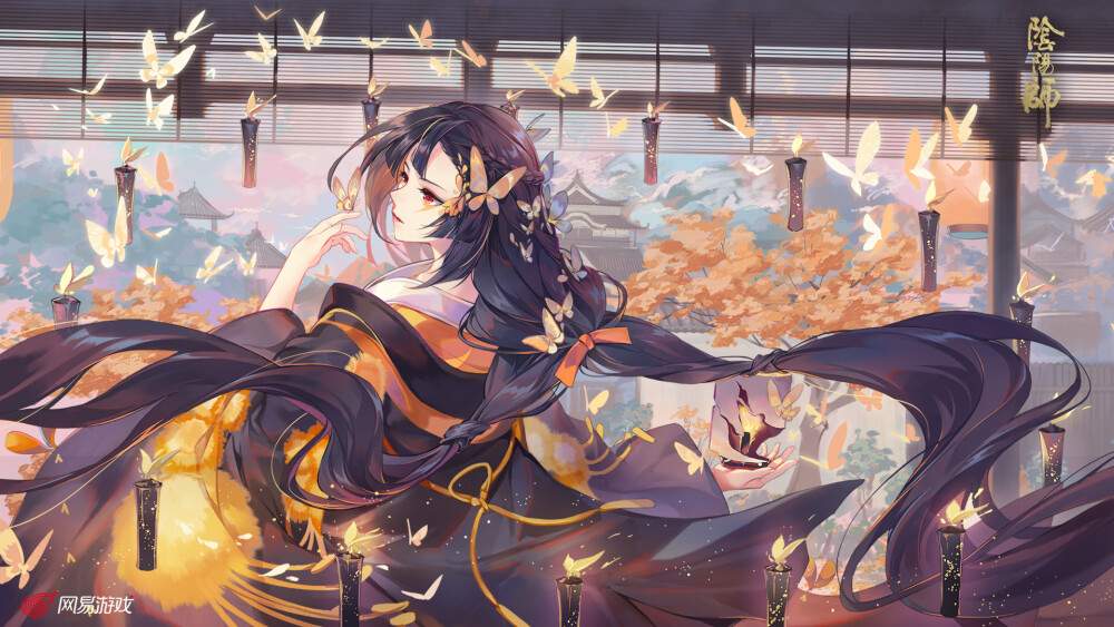 阴阳师 彼岸花 1920 x 1080 来自《阴阳师》官方试听站