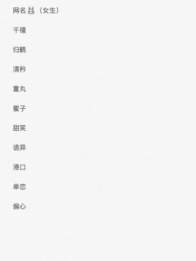 网名/id