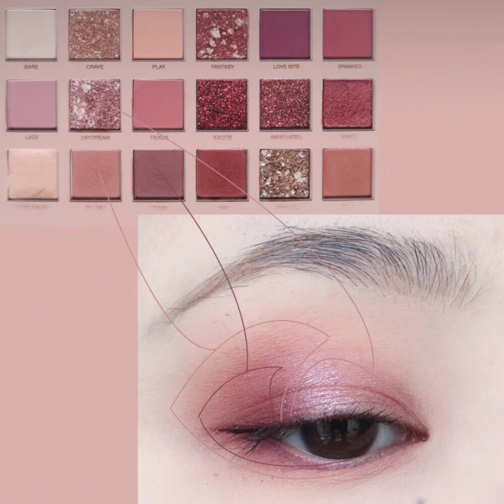 Huda beauty眼影盘