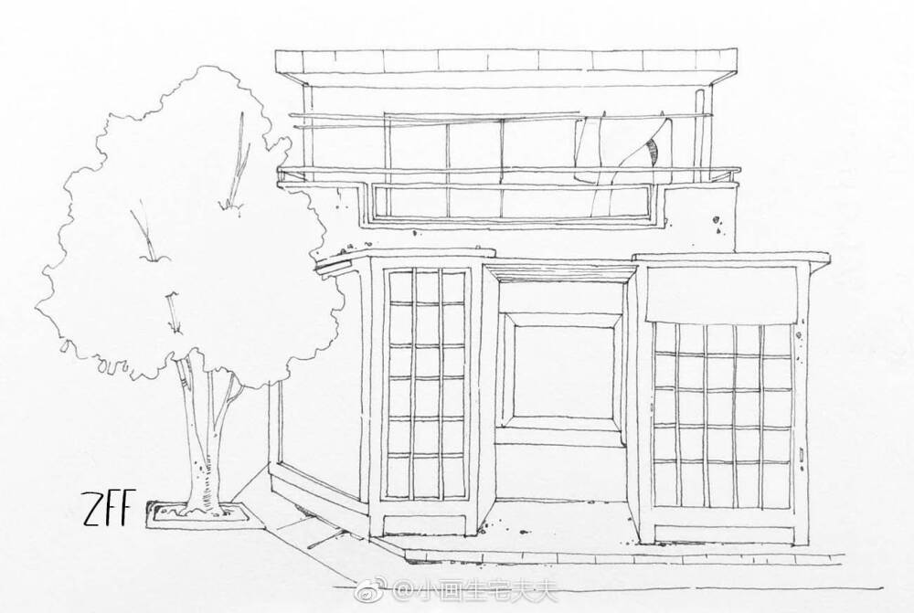 手帐素材，线条，黑白