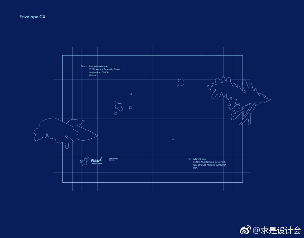 Reef Tour旅游机构品牌形象设计。#求是爱设计#