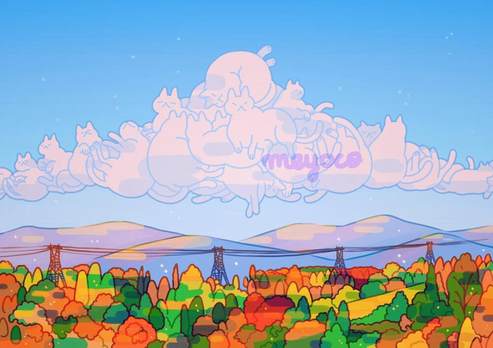插画师meyoco - 高清图片，堆糖，美图壁纸兴趣社区