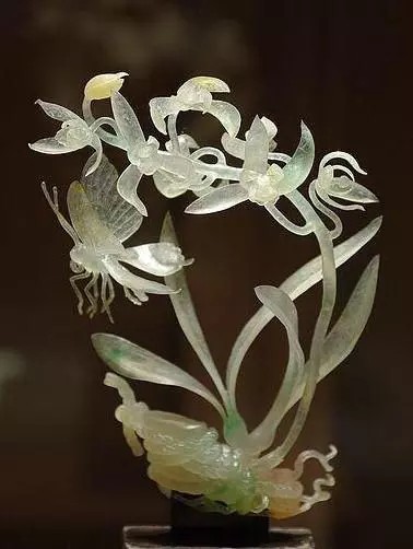 “清代”翡翠“福从天降”摆件 北京故宫博物院藏