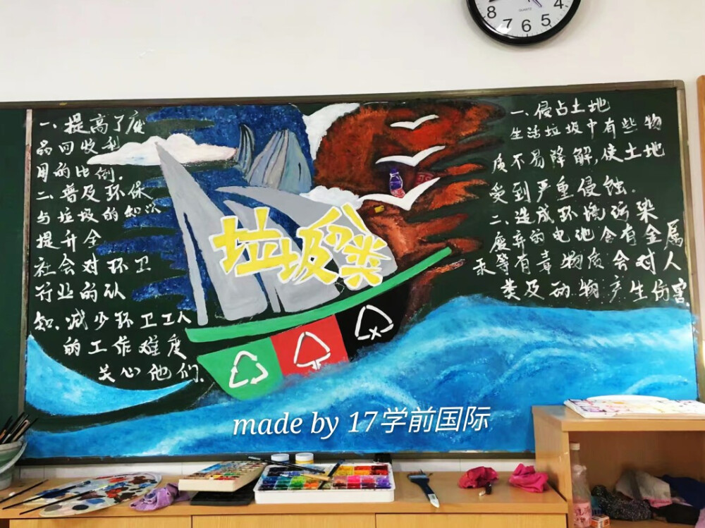 说点黑板报