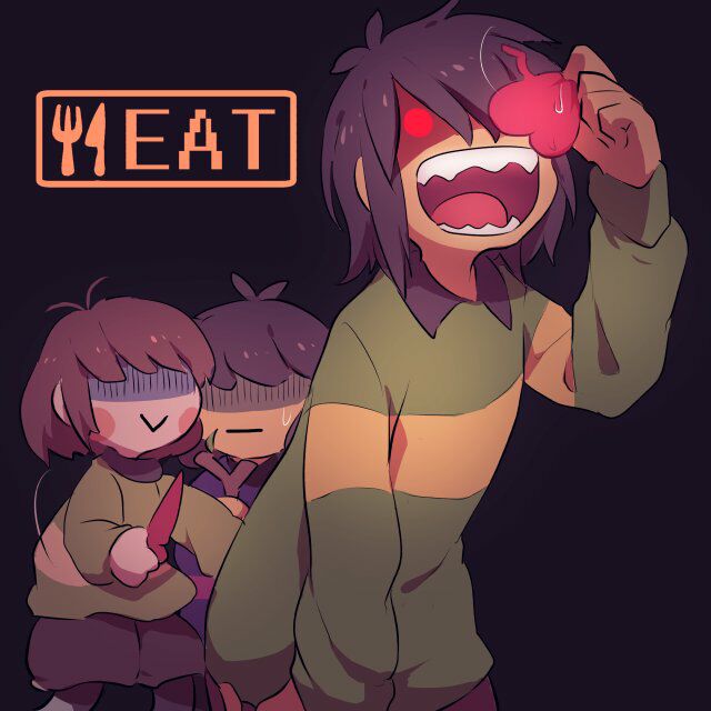 【undertale】【deltarune】
kris＋chara＋frisk