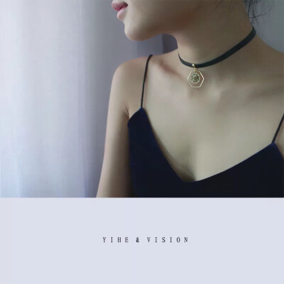 丝绒 chocker 