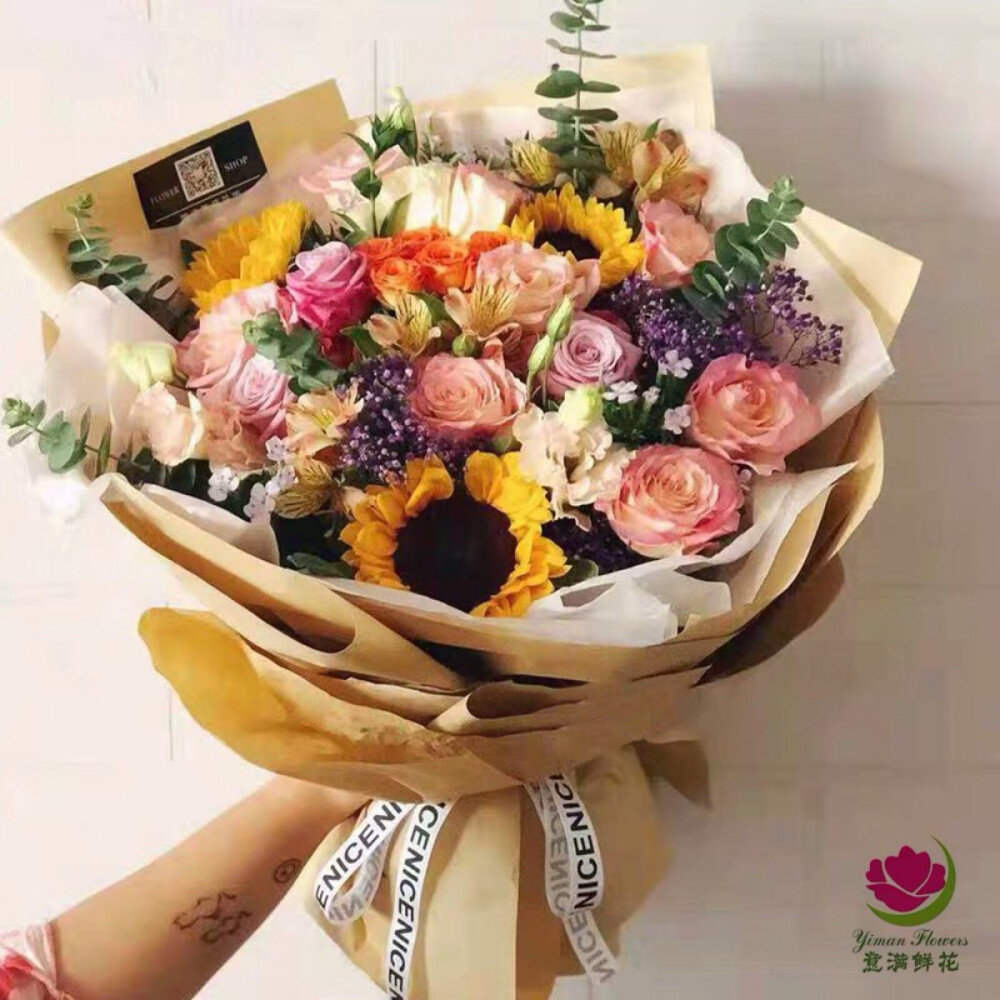 鲜花·花束·配色·干花