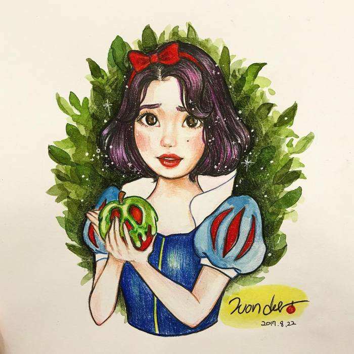 韩国插画师 ©wonder_iu